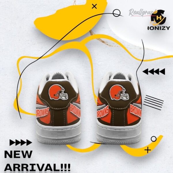 Nfl Football Cleveland Browns New Season Sneakers For Fan Air Force Shoes