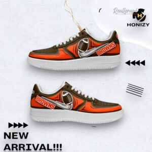 Nfl Football Cleveland Browns New Season Sneakers For Fan Air Force Shoes