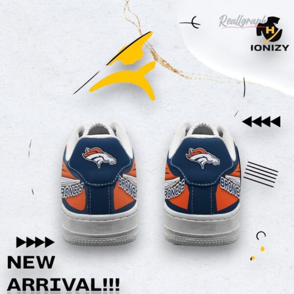 Nfl Football Denver Broncos New Season Sneakers For Fan Air Force Shoes