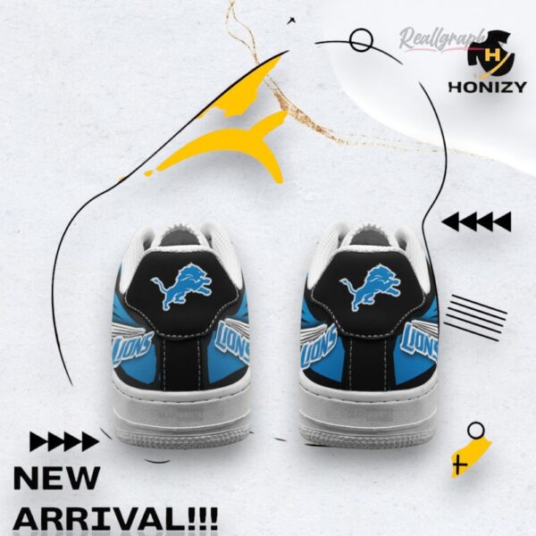 Nfl Football Detroit Lions New Season Sneakers For Fan Air Force Shoes