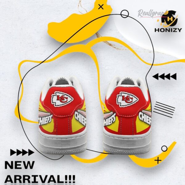 Nfl Football Kansas City Chiefs New Season Sneakers For Fan Air Force Shoes