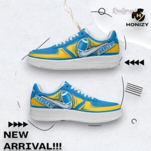 Nfl Football Los Angeles Chargers New Season Sneakers For Fan Air Force Shoes
