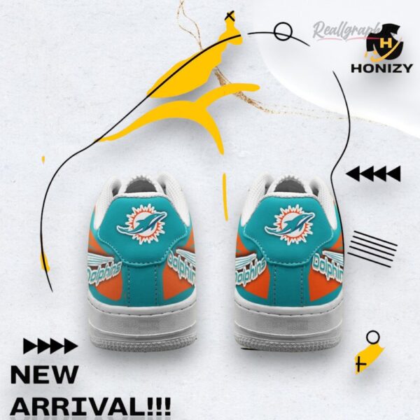 Nfl Football Miami Dolphins New Season Sneakers For Fan Air Force Shoes