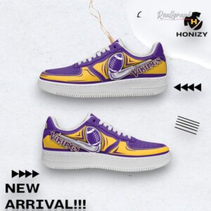 Nfl Football Minnesota Vikings New Season Sneakers For Fan Air Force Shoes
