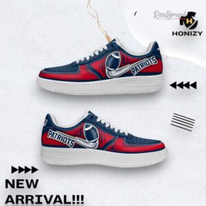 Nfl Football New England Patriots New Season Sneakers For Fan Air Force Shoes