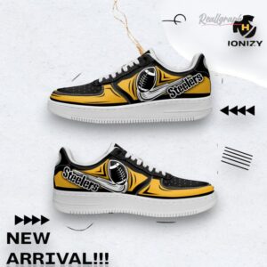 Nfl Football Pittsburgh Steelers New Season Sneakers For Fan Air Force Shoes