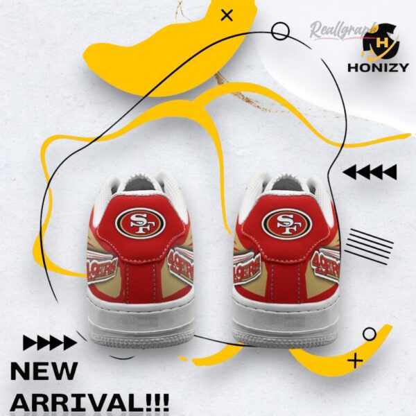 Nfl Football San Francisco 49Ers New Season Sneakers For Fan Air Force Shoes