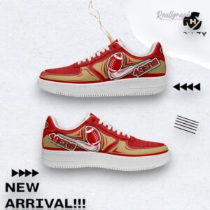 Nfl Football San Francisco 49Ers New Season Sneakers For Fan Air Force Shoes