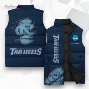 north carolina tar heels ncaa sleeeless puffer jacket 1 uxdvu3