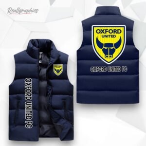 oxford united f.c sleeeless puffer jacket 1 o2kqhc