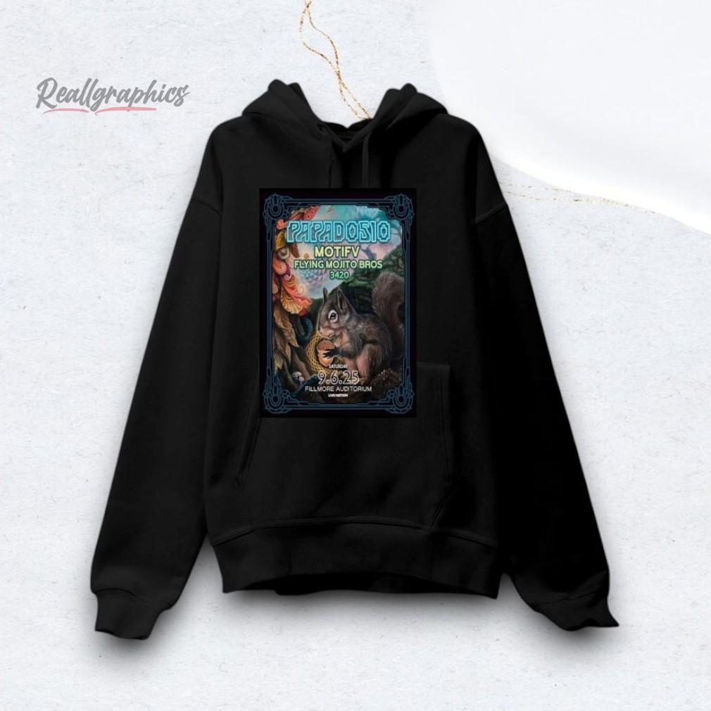 Papadosio 9 6 2025 Denver CO Poster Shirt Papadosio 9 6 2025 Denver CO Poster Shirt