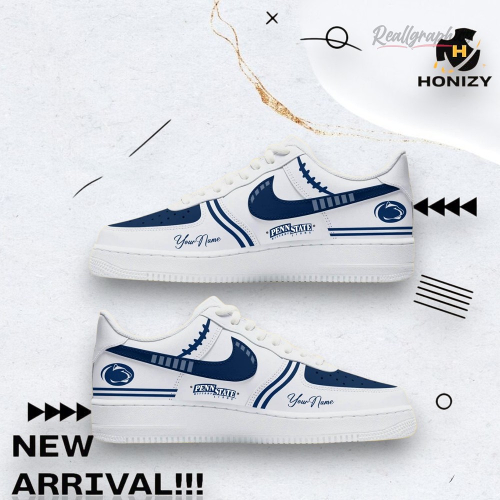 Penn State Nittany Lions American Football New Season Personalized Air Force 1 Shoes Penn State Nittany Lions American Football New Season Personalized Air Force 1 Shoes