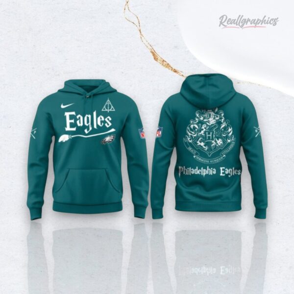 Philadelphia Eagles Nfl Football Team X Harry Potter Night Unisex 3D Over Printed Shirt