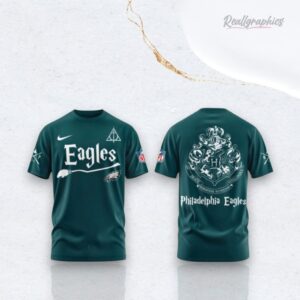 Philadelphia Eagles Nfl Football Team X Harry Potter Night Unisex 3D Over Printed Shirt