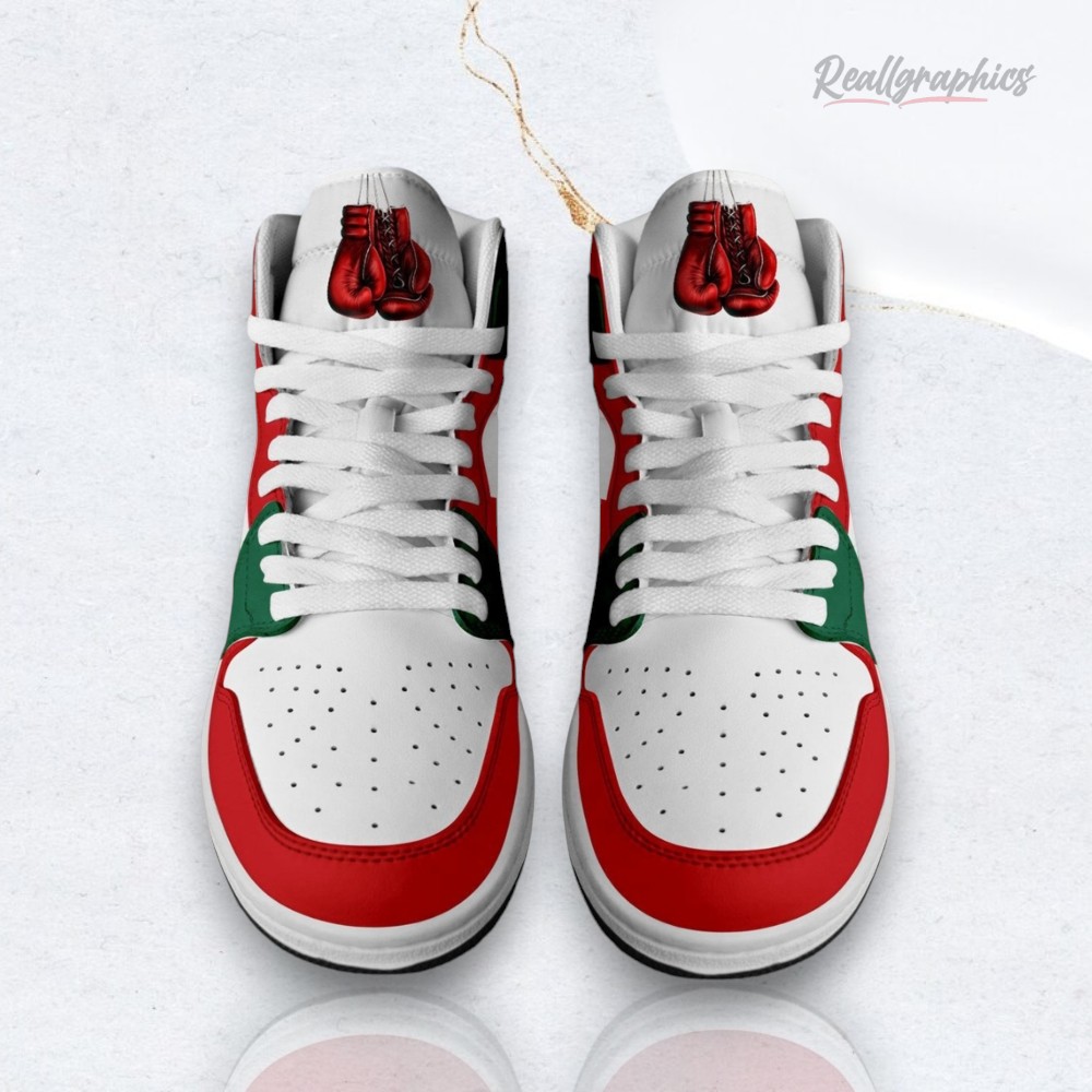 Ryan Garcia King Ry The Flash Boxing Sport Air High Top Sneaker Boots Ryan Garcia King Ry The Flash Boxing Sport Air High Top Sneaker Boots