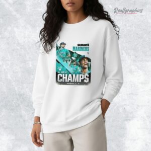 Seattle Mariners MLB Champion AL West Post Season 2025 Shirt