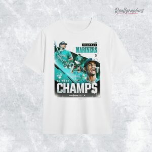 Seattle Mariners MLB Champion AL West Post Season 2025 Shirt