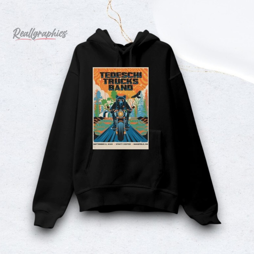 Tedeschi Trucks Band Sept 6 2025 In Mansfield MA Poster Shirt Tedeschi Trucks Band Sept 6 2025 In Mansfield MA Poster Shirt