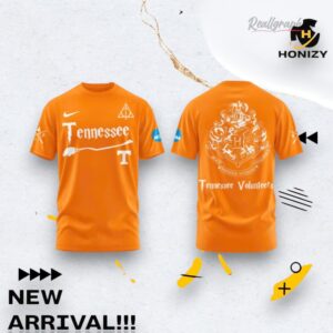Tennessee Volunteers Ncaa Football Team X Harry Potter Night Unisex 3D Over Printed Shirt