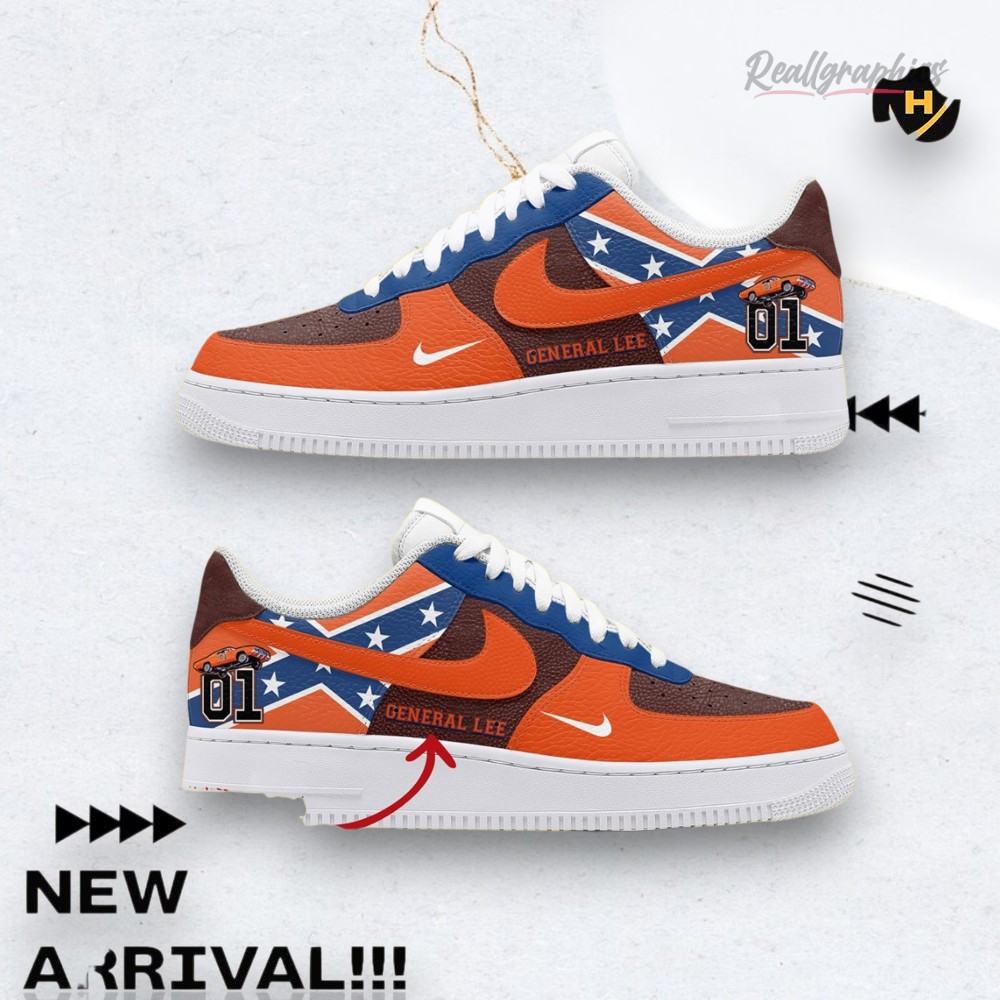 The Dukes Of Hazzard Moonrunners Movie Personalized AF Sneaker The Dukes Of Hazzard Moonrunners Movie Personalized AF Sneaker