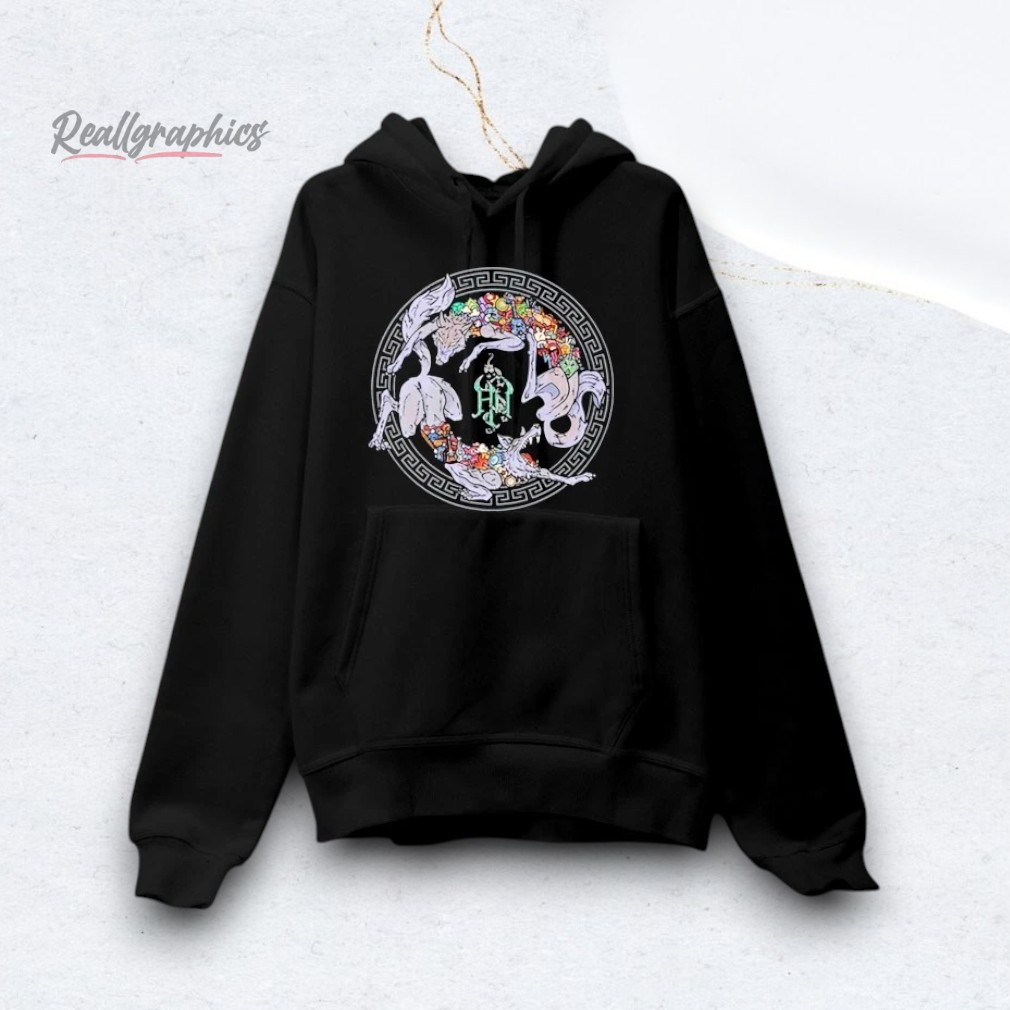 The HU Band Wolf Circle Emblem 2025 Shirt The HU Band Wolf Circle Emblem 2025 Shirt