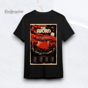 The Sword Tour 2025 15th Anniversary of Warp Riders Poster Shirt