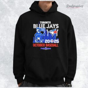 Toronto Blue Jays October Baseball 2025 City Skyline Shirt