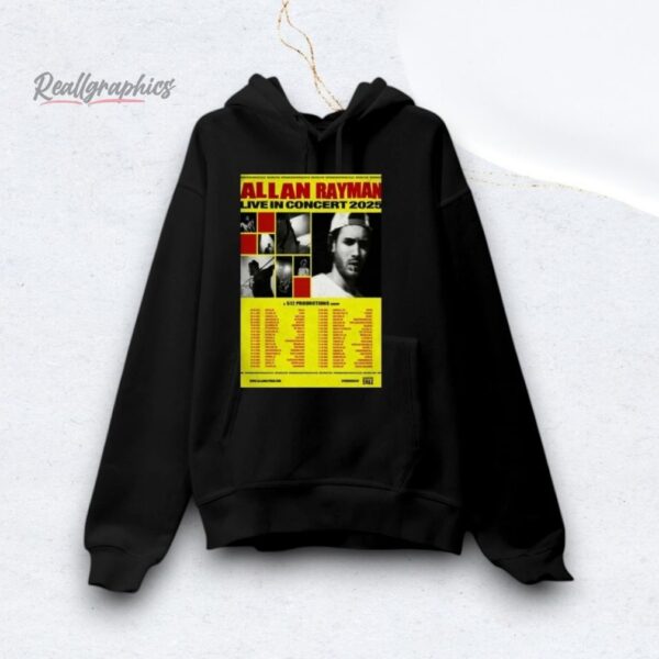 Tour 2025 Allan Rayman Poster Shirt