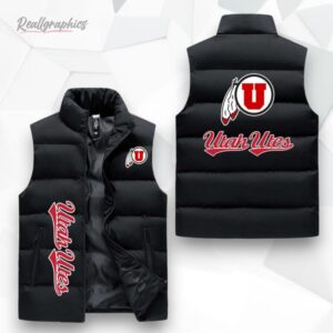 utah utes sleeeless puffer jacket 1 tkgb31