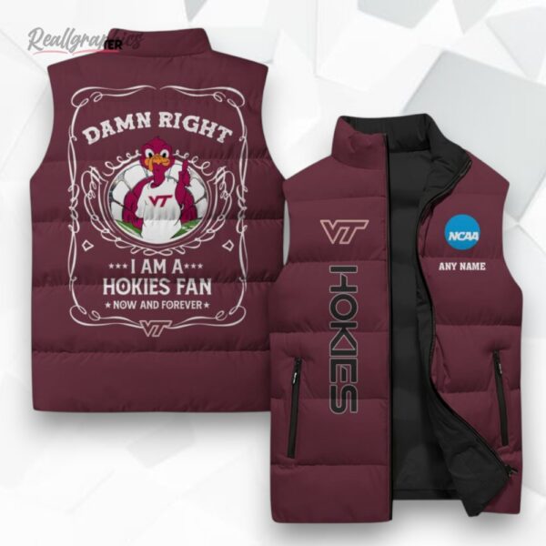 virginia tech hokies ncaa sleeeless puffer jacket 1 kn7ntn