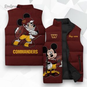 washington commanders nfl sleeeless puffer jacket 1 p6lb8t