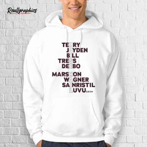 Washington Raise Hail Names Shirt