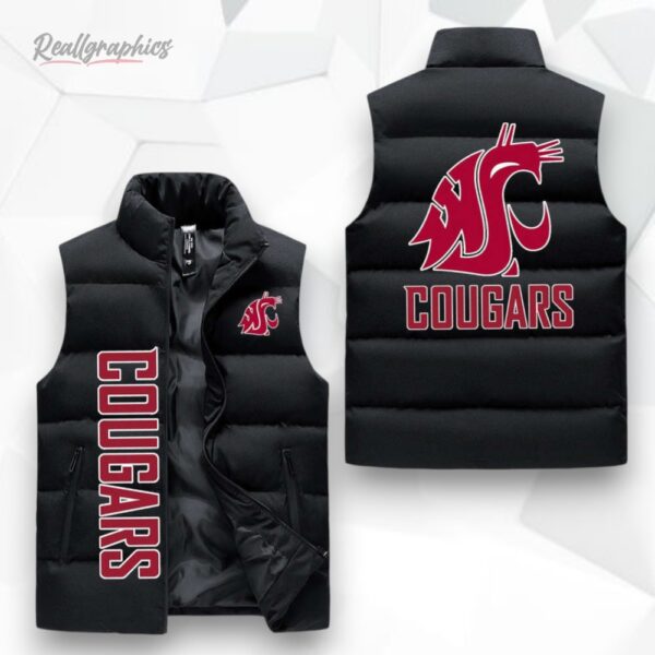 washington state cougars sleeeless puffer jacket 1 bbgwup