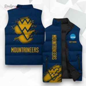 west virginia mountaineers ncaa sleeeless puffer jacket 1 mwd7lq