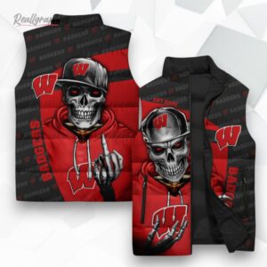 wisconsin badgers ncaa sleeeless puffer jacket 1 zlfhtn
