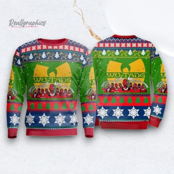 Wu Tang Clan Fan Lover Ugly Christmas Sweater