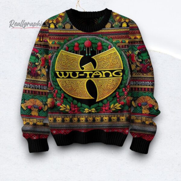Wu Tang Clan idler Logo Ugly Christmas Sweater