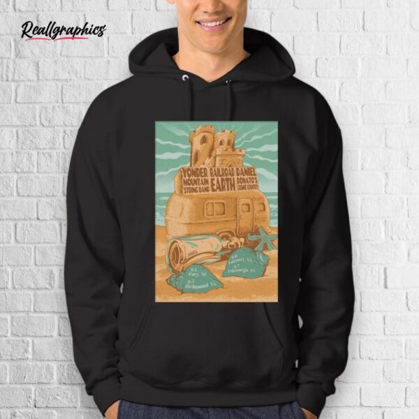 Yonder Mountain String Band, Daniel Donato, Railroad Earth Tour 2025 Shirt