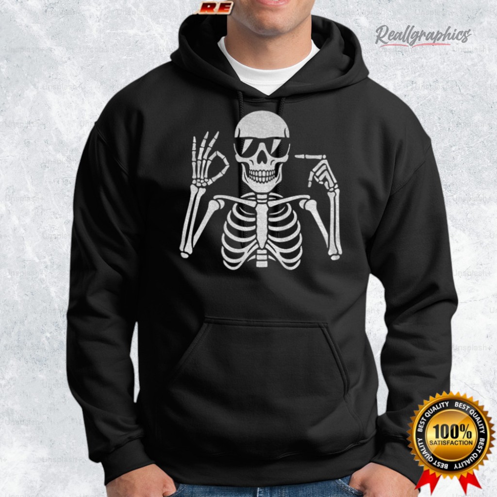 67 skeleton funny six seen gen alpha halloween meme shirt 2 r9f5xk
