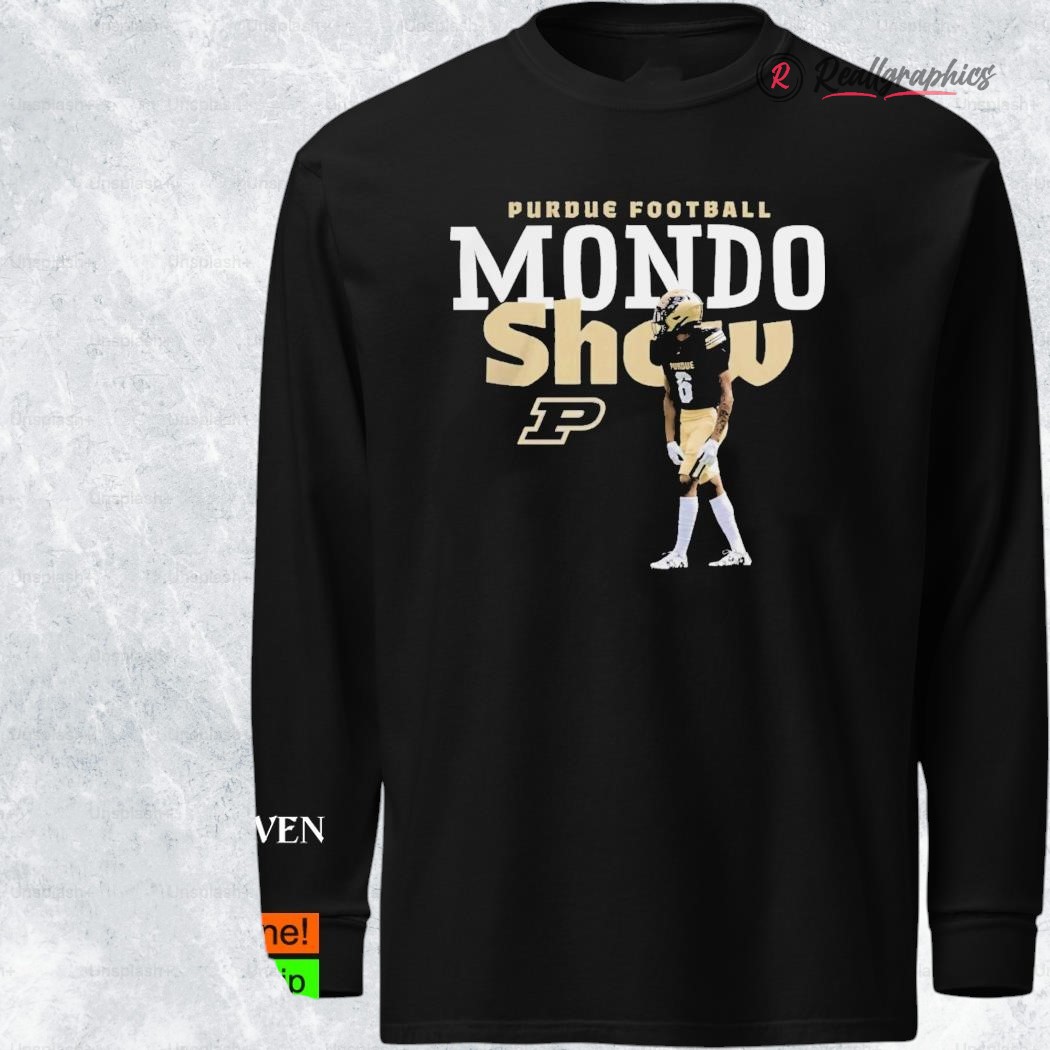 Arhmad Branch Purdue Black Mondo Show Shirt Arhmad Branch Purdue Black Mondo Show Shirt