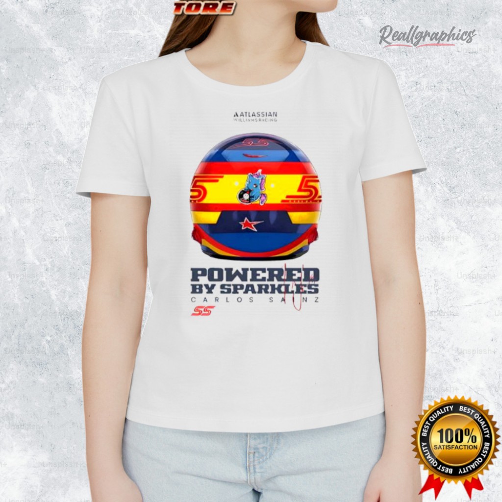 Atlassian Williams Racing Womens Sparkles Shirt Atlassian Williams Racing Womens Sparkles Shirt