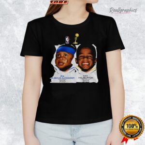 baby shai gilgeous alexander x tyrese haliburton nba finals 2025 shirt 1 flvlsq