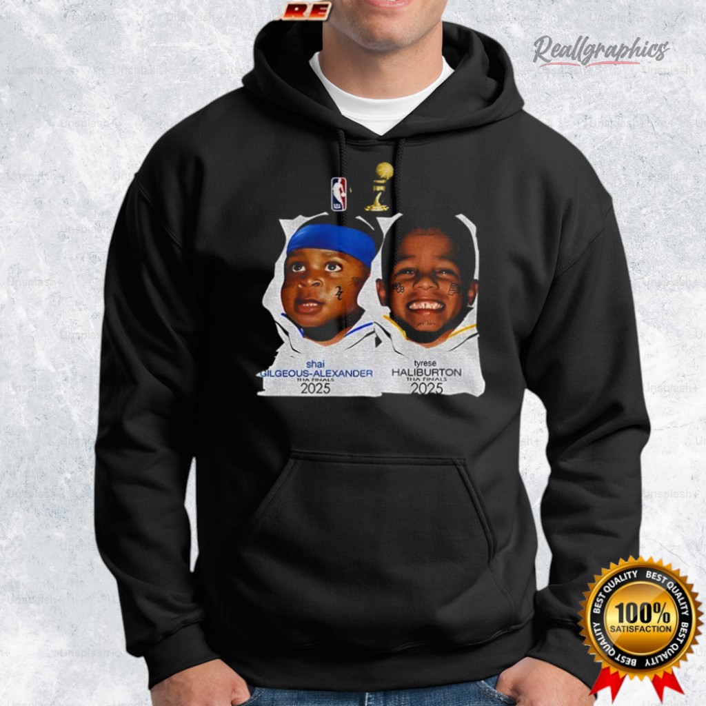 baby shai gilgeous alexander x tyrese haliburton nba finals 2025 shirt 2 mbt3kh
