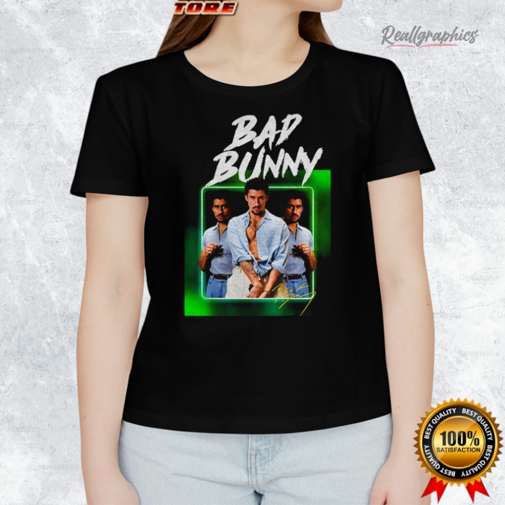 Bad Bunny Benito Bowl 2026 Puerto Rican Signature Graphic Shirt Bad Bunny Benito Bowl 2026 Puerto Rican Signature Graphic Shirt