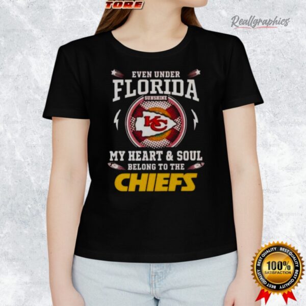 een under florida sunshine my heart and soul belong to the kansas city chiefs shirt 1 q11bb1