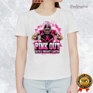 football pink out tackle breast cancer awareness shirt 1 s8oe6q