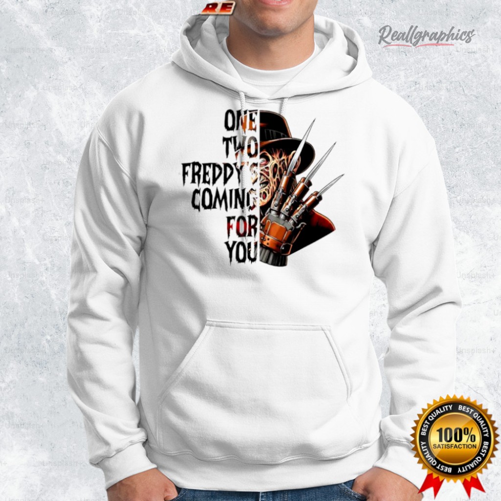freddy krueger horror halloween one two freddy s coming for you shirt 2 koelff