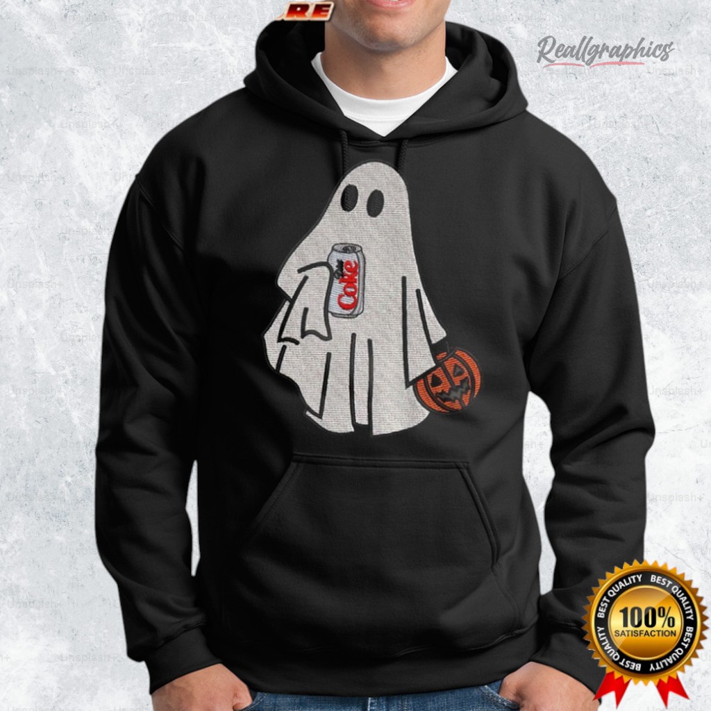 ghost drink diet coke pumpkin spooky happy halloween 2025 shirt 2 rxugc3