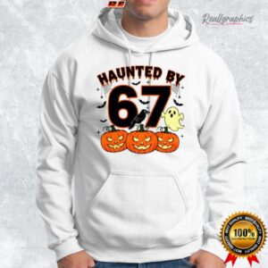 haunted by 67 halloween spooky ghost pumpkin shirt 2 oc6mjr