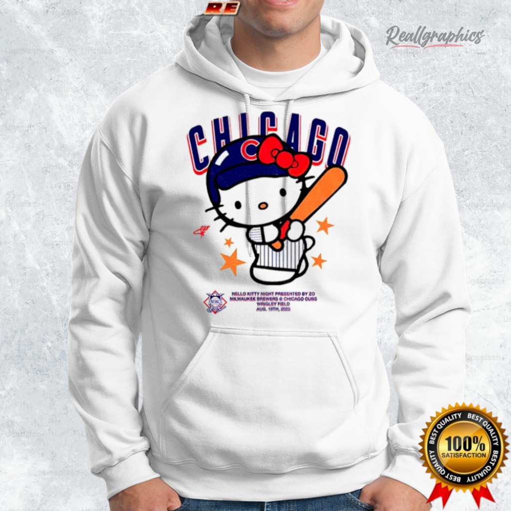 hello kitty chicago cubs mlb 2025 shirt 2 wolufg